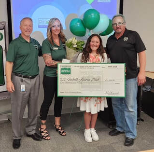 Winner of the 2024 Colorado Burglar & Fire Alarm Association Youth Scholarship